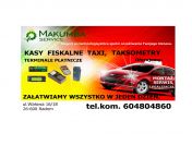 Kasy fiskalne,taksometry,terminale płatnicze-sprzedaż,montaż,serwis Radom