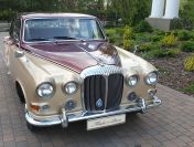 Samochód do ślubu, auto do ślubu, angielska limuzyna, Daimler